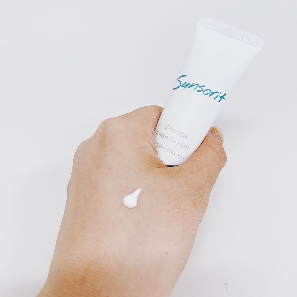 U・Vlockベースクリーム/サンソリット/化粧下地を使ったクチコミ（2枚目）