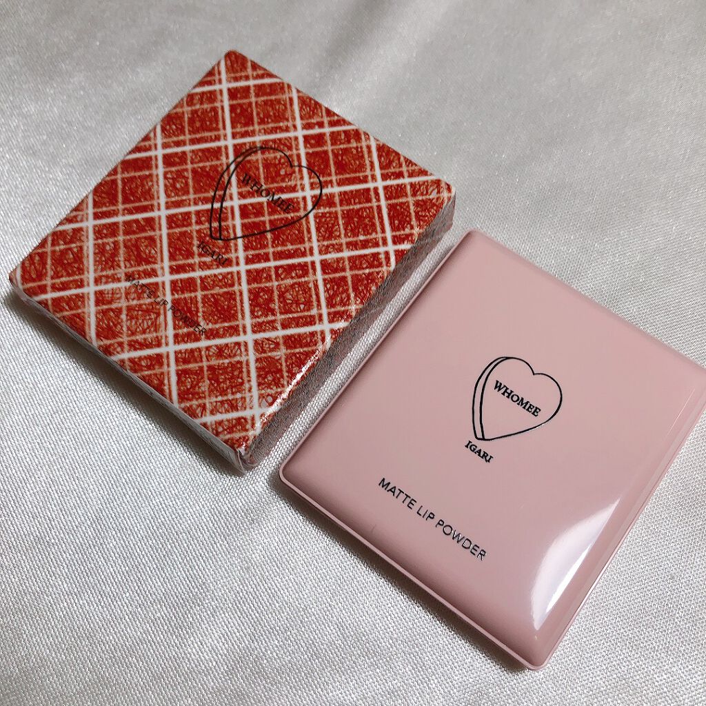 マットリップパウダー/WHOMEE/口紅を使ったクチコミ(6枚目)