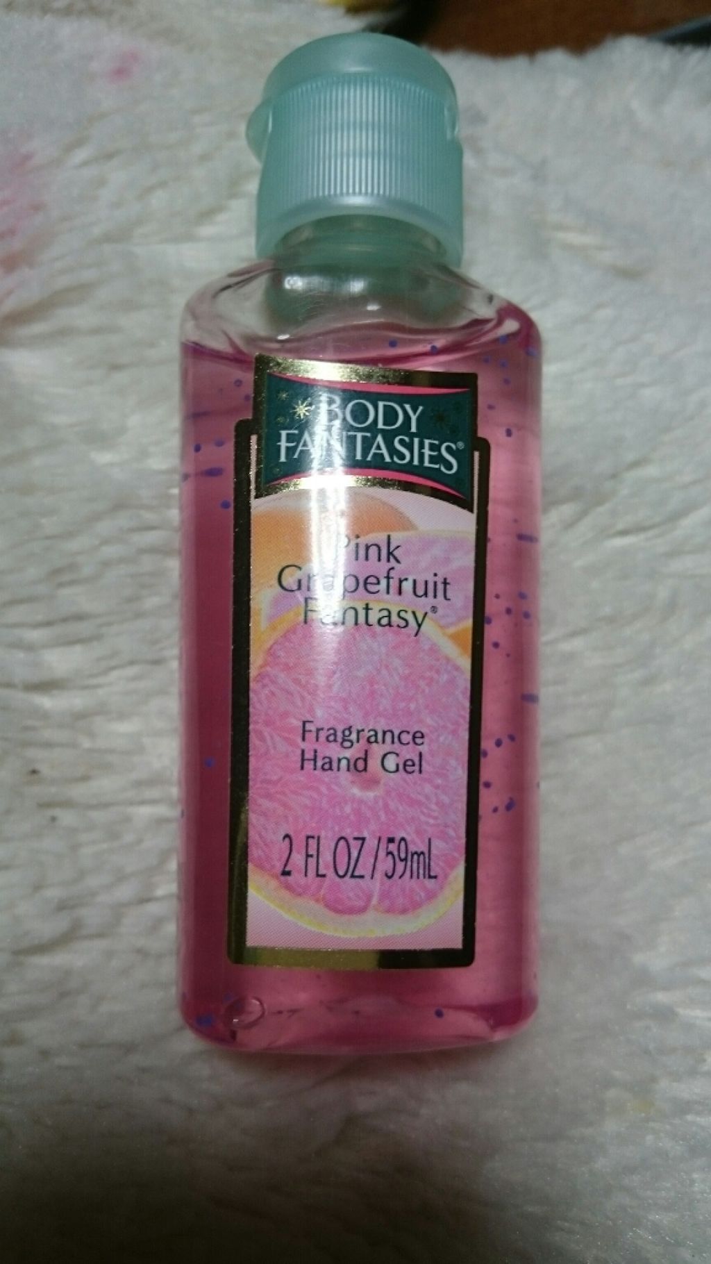 フレグランスハンドジェル ピンクグレープフルーツ/ボディファンタジー/ハンドジェルを使ったクチコミ（1枚目）