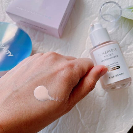 ユニコーン オーロラ光彩クッション/SELF BEAUTY/クッションファンデーションを使ったクチコミ(7枚目)