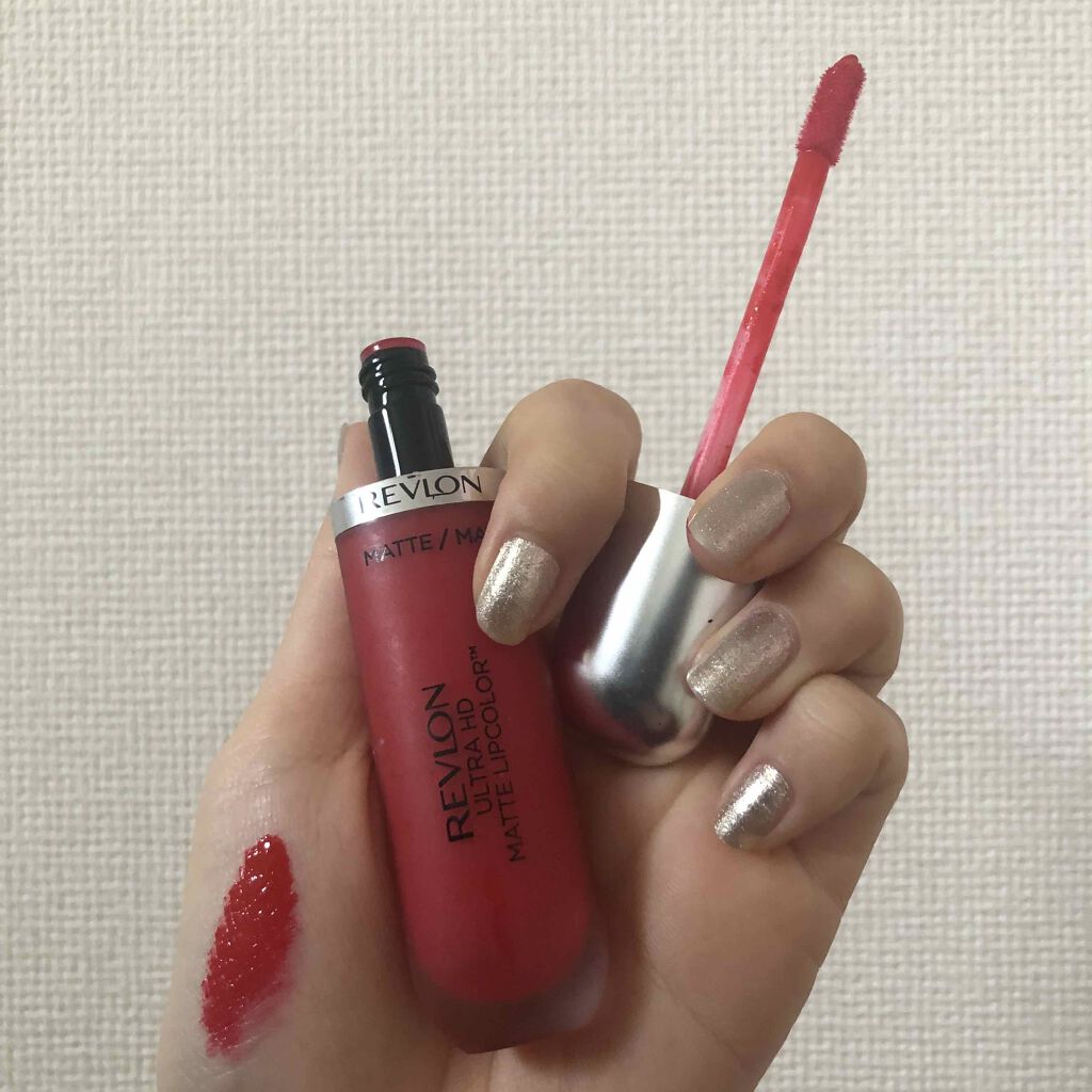 ウルトラ HD マット リップカラー/REVLON/口紅を使ったクチコミ(1枚目)