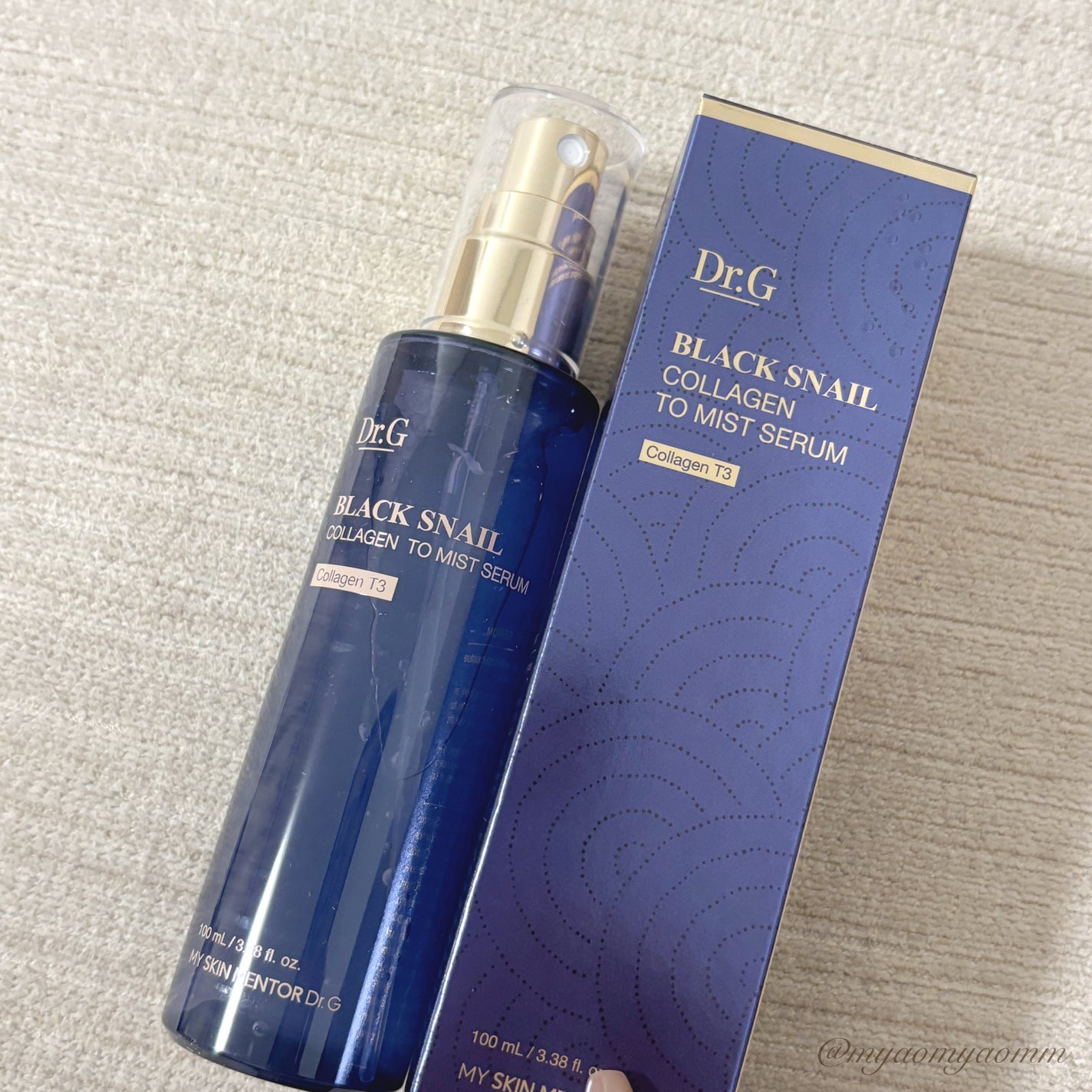 ドクタージー ブラックスネイル コラーゲンミスト/Dr.G/ミスト状化粧水を使ったクチコミ(1枚目)
