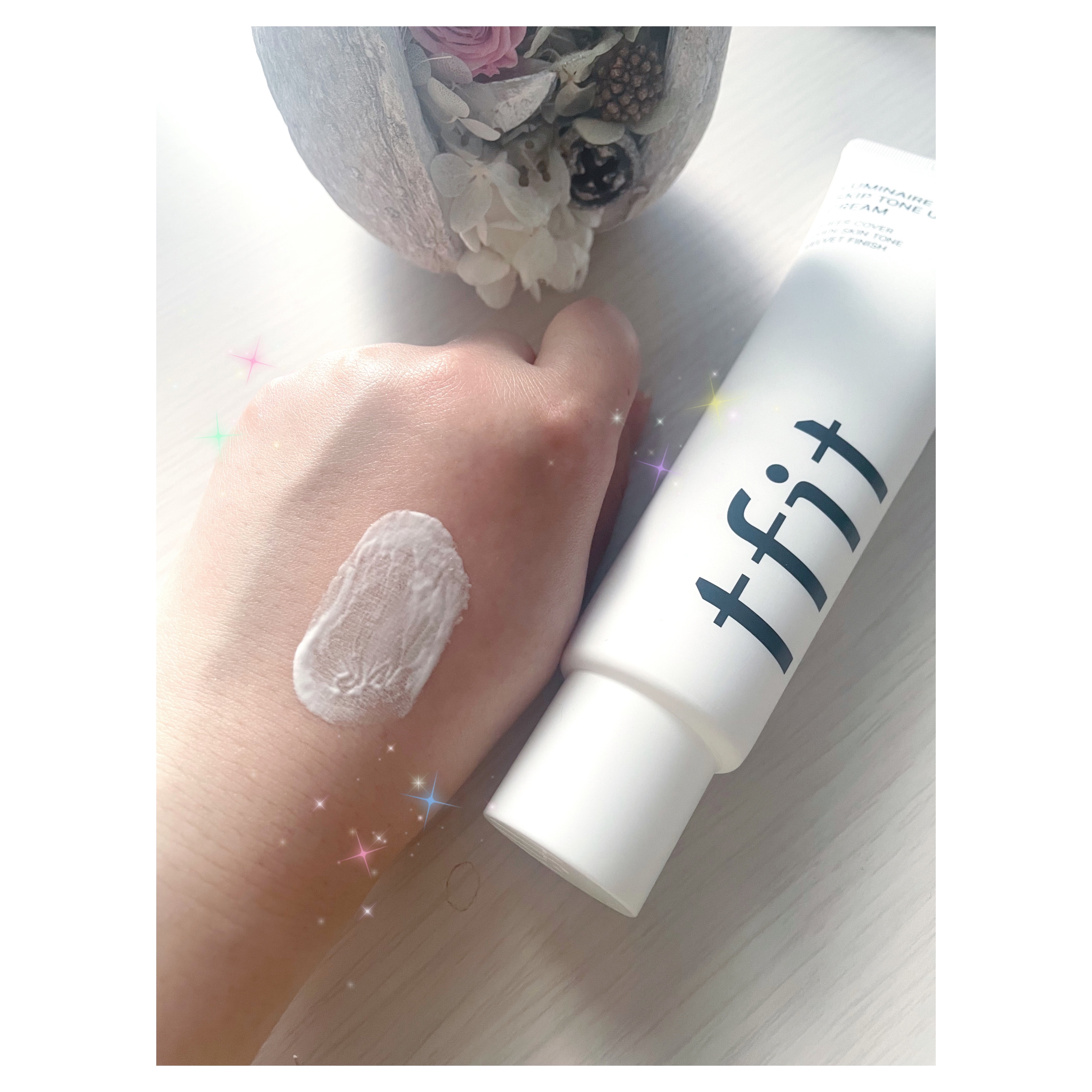 ルミネールスキップトーンアップクリーム/TFIT/化粧下地を使ったクチコミ（2枚目）