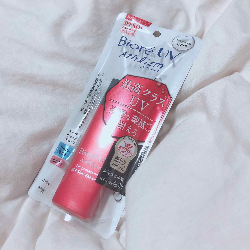 ビオレUV アスリズム スキンプロテクトミルク/ビオレ/日焼け止めミルクを使ったクチコミ(1枚目)
