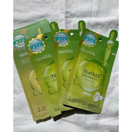 ティーツリーケアソリューション アンプルマスクJEX/MEDIHEAL/シートマスク・パックを使ったクチコミ(2枚目)