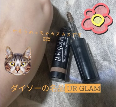 URGLAM　EYEBROW MASCARA a（アイブロウマスカラa）/U R GLAM/眉マスカラを使ったクチコミ（1枚目）