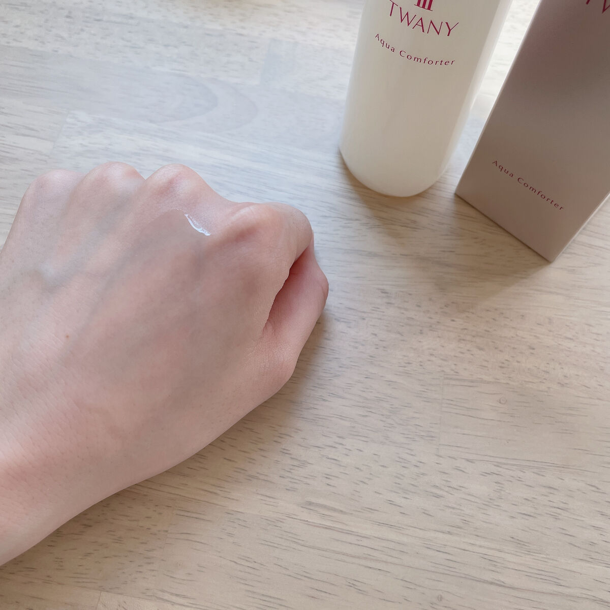 アクアコンフォーター/TWANY/化粧水を使ったクチコミ（2枚目）