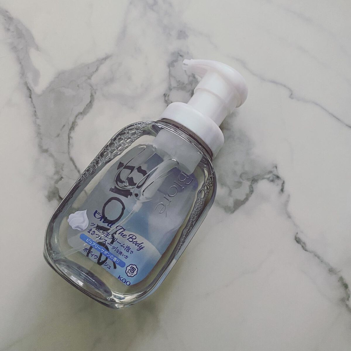 ザ ボディ 泡タイプ ピュアリーサボンの香り/ビオレu/ボディソープを使ったクチコミ（1枚目）