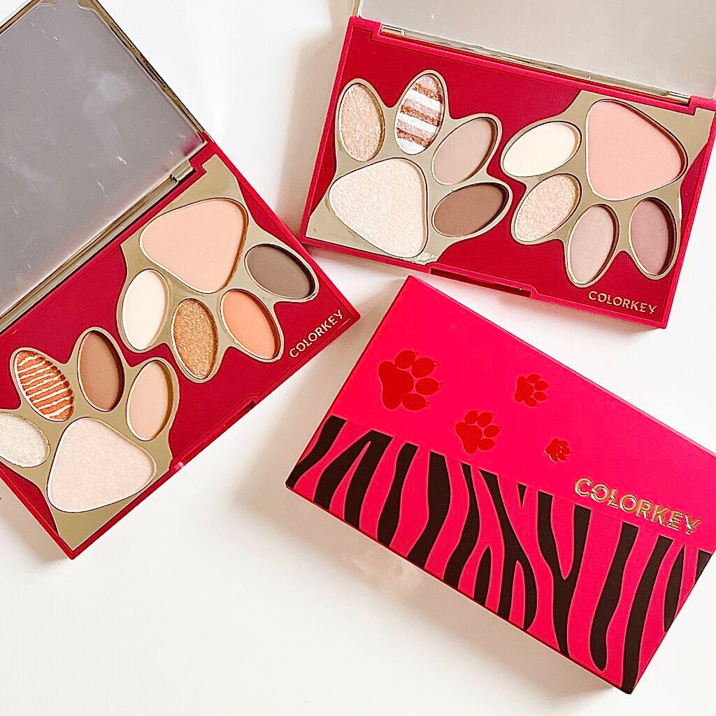 トラ十色アイシャドウパレット/COLORKEY/アイシャドウパレットを使ったクチコミ(9枚目)