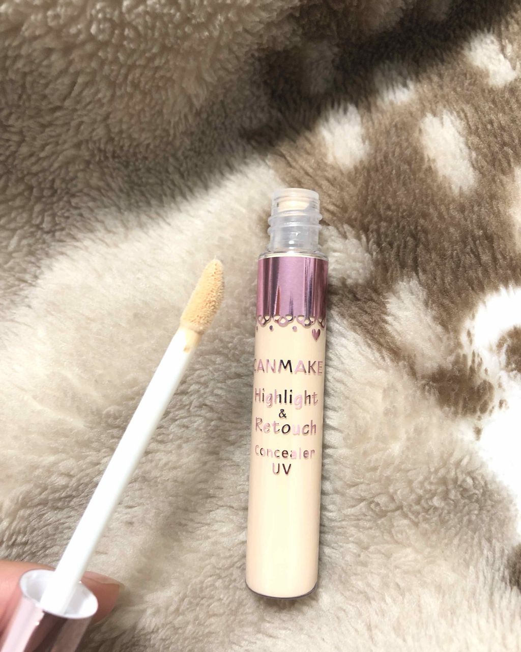 ハイライト&リタッチコンシーラー UV/キャンメイク/リキッドコンシーラーを使ったクチコミ（2枚目）