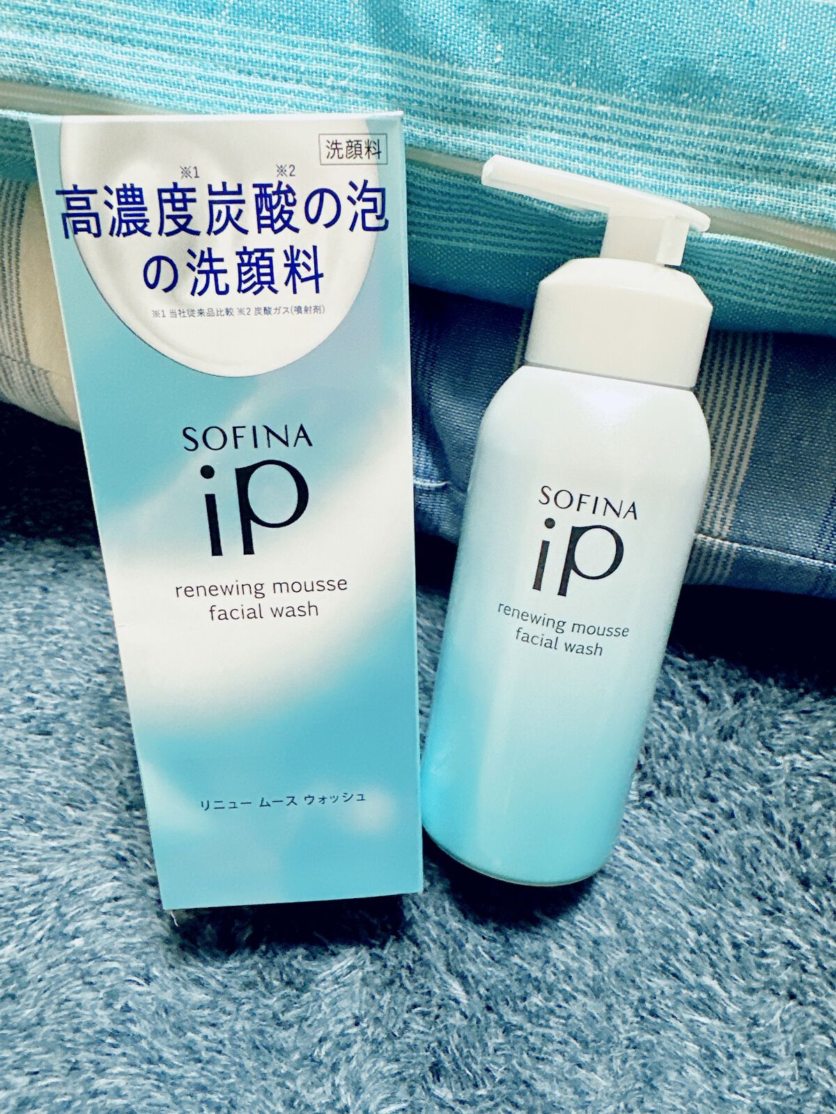 ソフィーナ iP リニュー ムース ウォッシュ/SOFINA iP/泡洗顔を使ったクチコミ(1枚目)