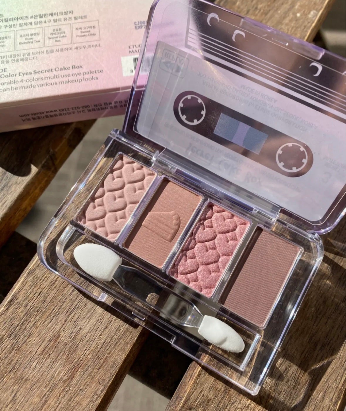 プレイカラーアイズミニ リプレイコレクション/ETUDE/アイシャドウパレットを使ったクチコミ(1枚目)