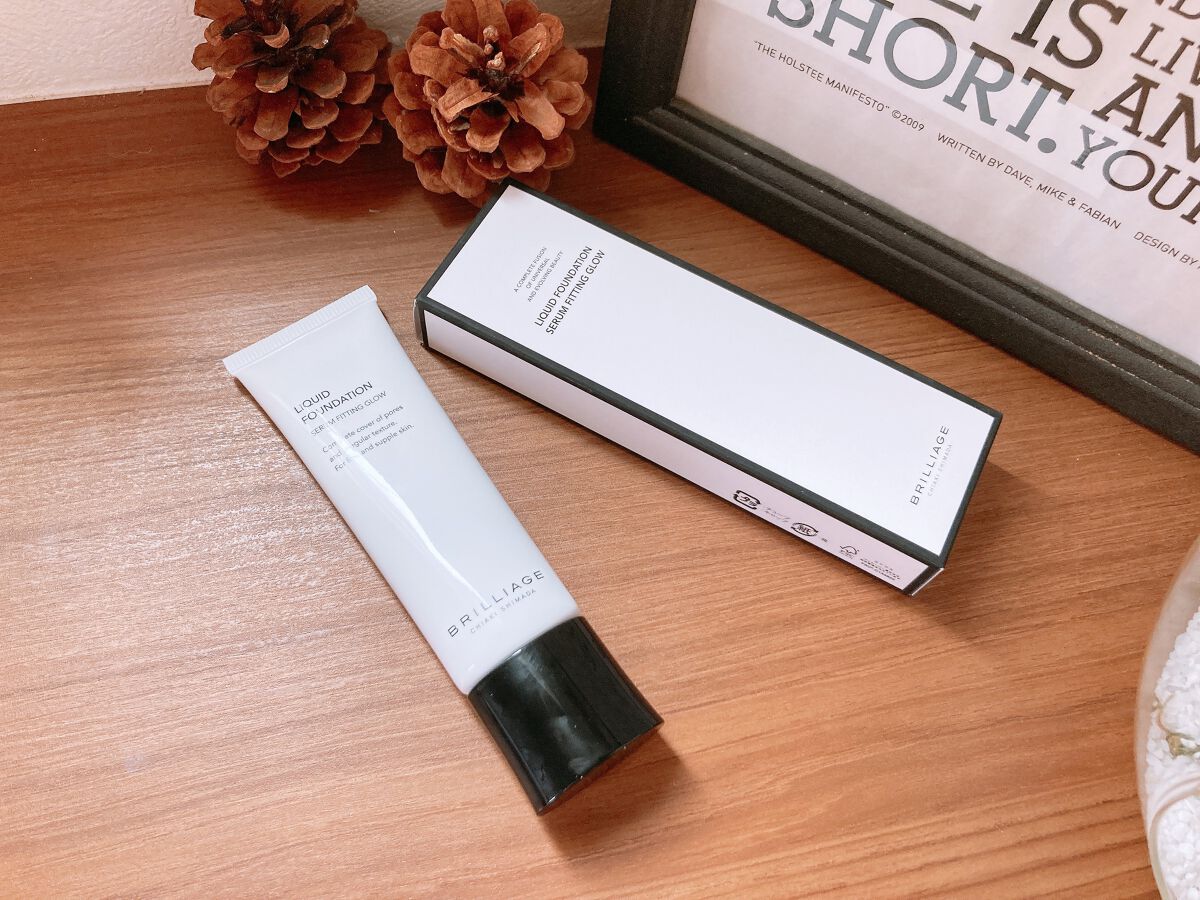 リキッドファンデーション セラム フィッティング グロウ/ブリリアージュ/リキッドファンデーションを使ったクチコミ(1枚目)