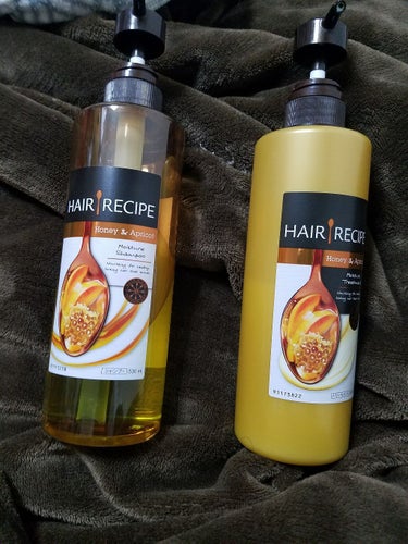 ハニーアプリコット エンリッチ モイスチャー レシピ /HAIR RECIPE/シャンプー・コンディショナーを使ったクチコミ（1枚目）