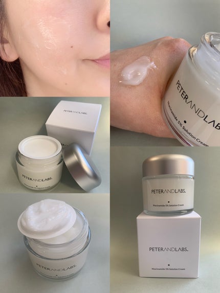 ナイアシンアミド5% ソリューション モイスチャークリーム/PETERANDLABS/フェイスクリームを使ったクチコミ(4枚目)