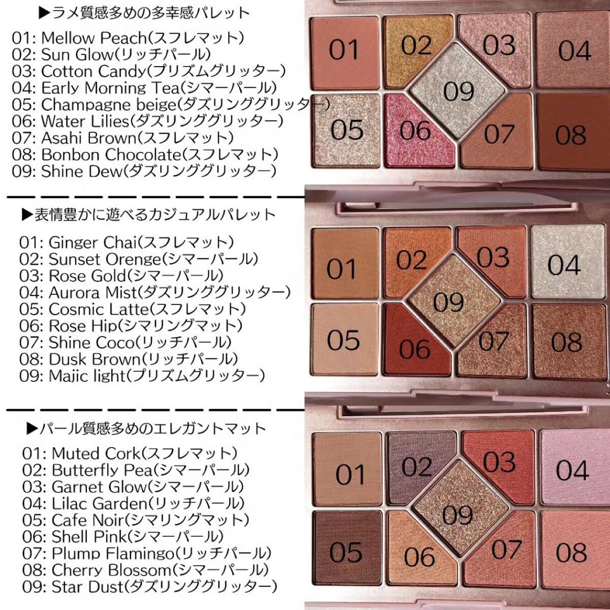 シャインユー アイシャドウパレット/frunflynn/アイシャドウパレットを使ったクチコミ(9枚目)