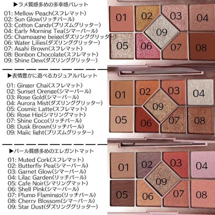 シャインユー アイシャドウパレット/frunflynn/アイシャドウパレットを使ったクチコミ(9枚目)