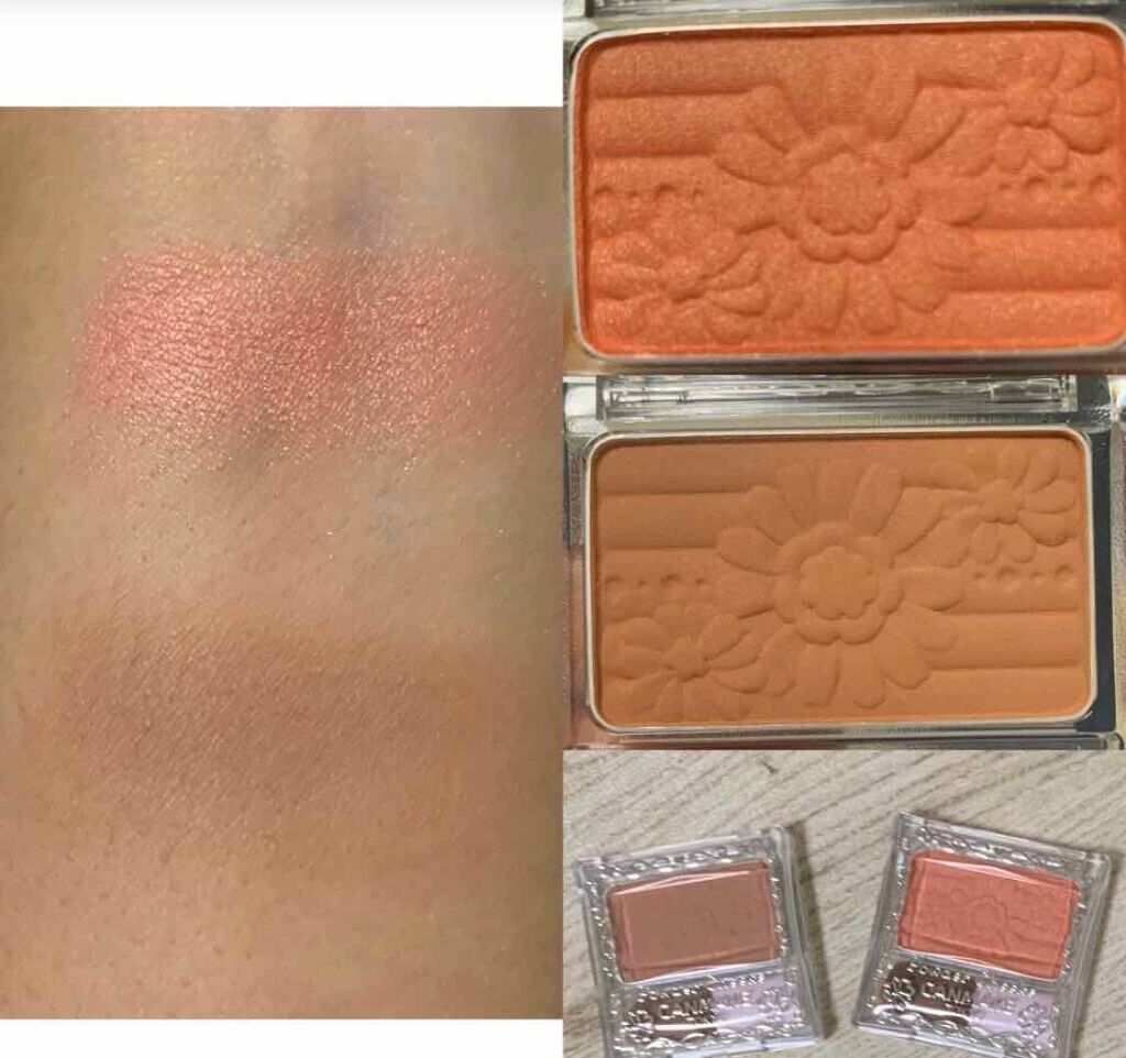 【旧品】パウダーチークス/キャンメイク/パウダーチークを使ったクチコミ(1枚目)