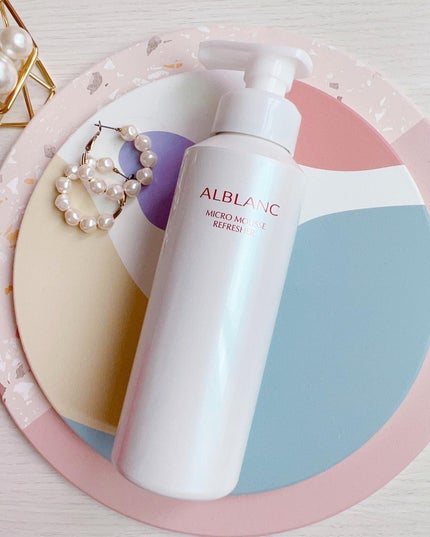マイクロムース リフレッシャー/ALBLANC/泡洗顔を使ったクチコミ(7枚目)