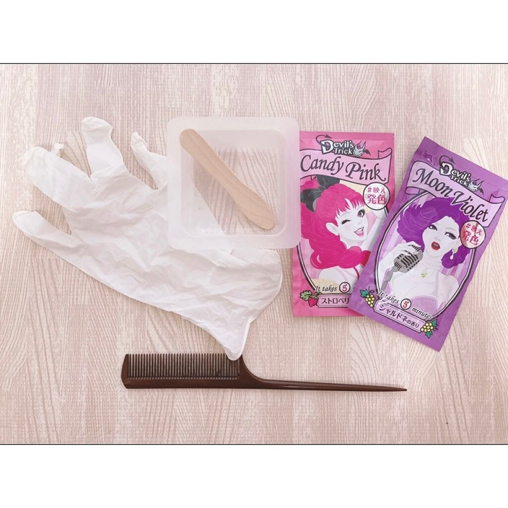 デビルズトリック/クイスクイス/ヘアカラーを使ったクチコミ(2枚目)