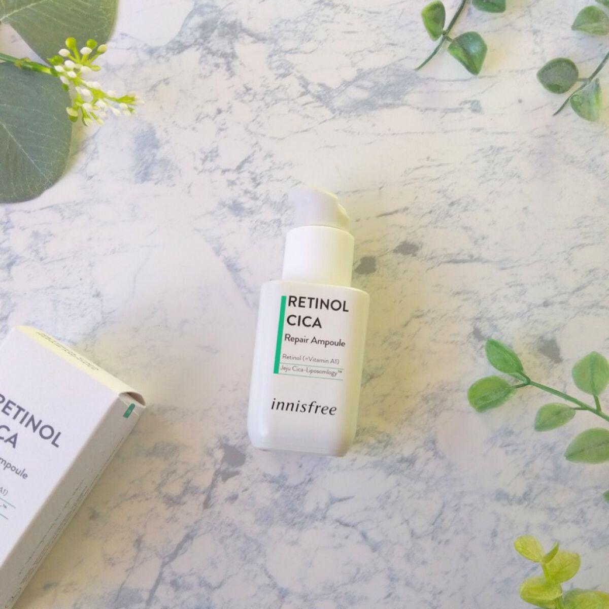 レチノール シカ リペア セラム/innisfree/美容液を使ったクチコミ(2枚目)