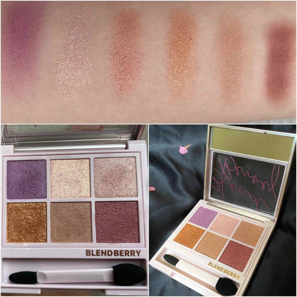 オーラクリエイション/BLEND BERRY/アイシャドウパレットを使ったクチコミ(2枚目)