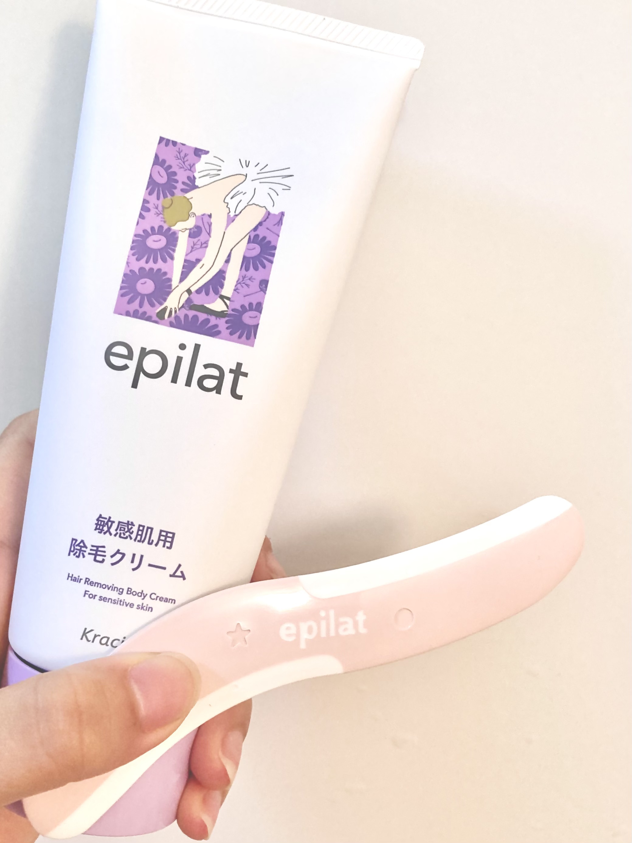 脱色クリーム 敏感肌用/エピラット/ムダ毛ケアを使ったクチコミ（2枚目）