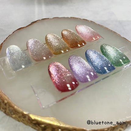 粗マグネット/ネイル工房/ジェルネイルを使ったクチコミ(5枚目)