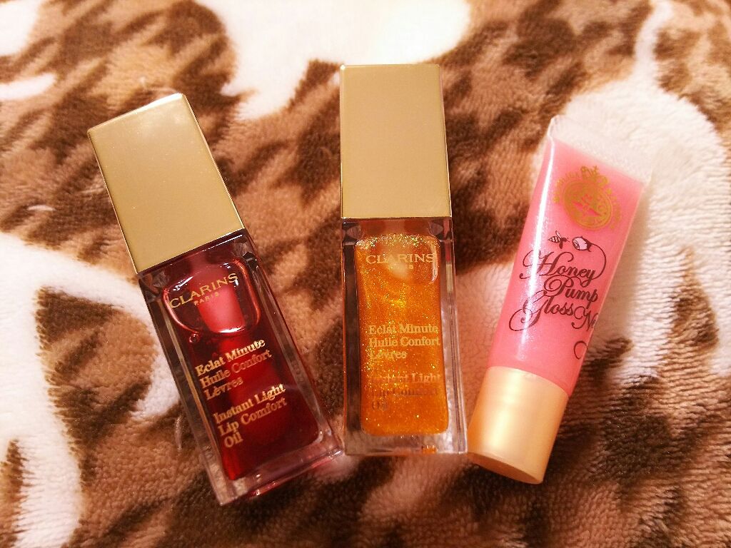 コンフォート リップオイル /CLARINS/リップグロスを使ったクチコミ(1枚目)
