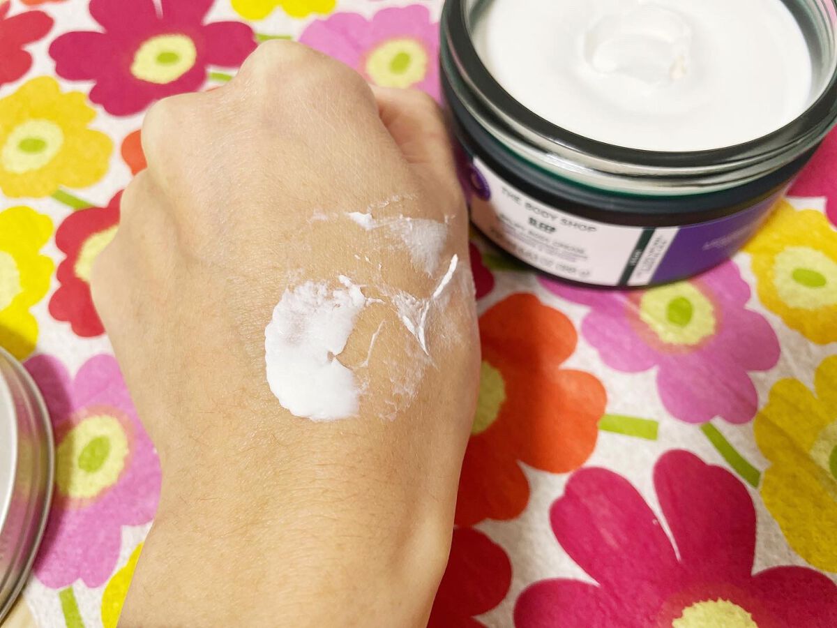 ウェルネス バーミィボディクリーム ラベンダー&ベチバー/THE BODY SHOP/ボディクリームを使ったクチコミ(3枚目)