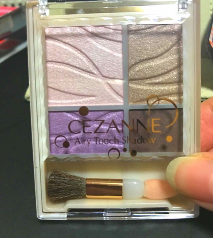 エアリータッチシャドウ/CEZANNE/アイシャドウパレットを使ったクチコミ(1枚目)