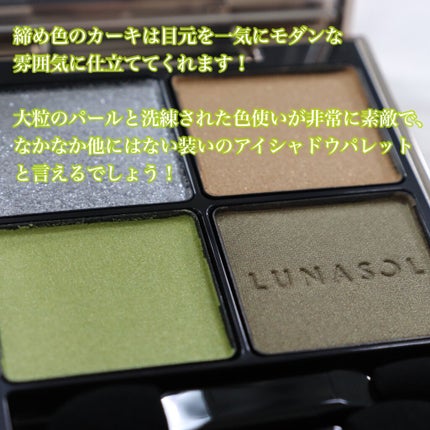 アイカラーレーション/LUNASOL/アイシャドウパレットを使ったクチコミ(5枚目)