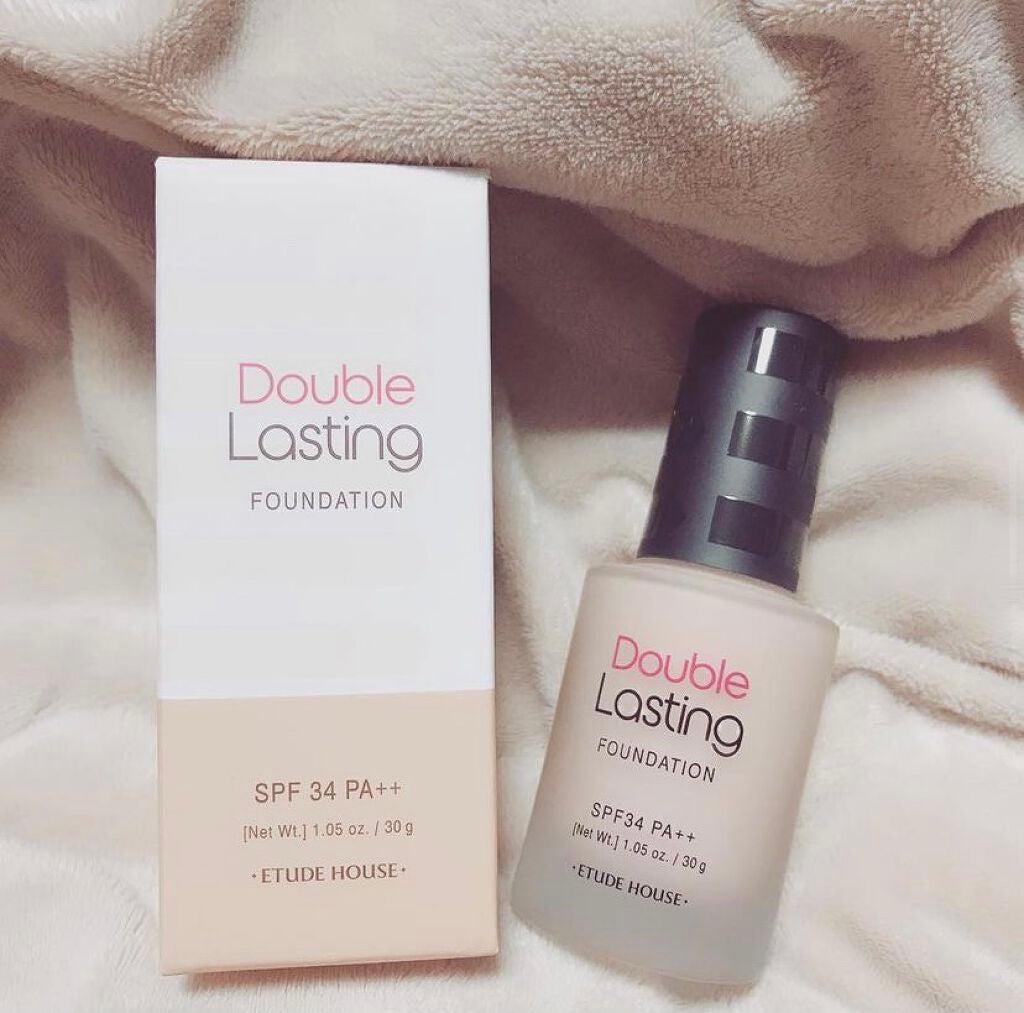 ダブルラスティング ファンデーション/ETUDE/リキッドファンデーションを使ったクチコミ(1枚目)