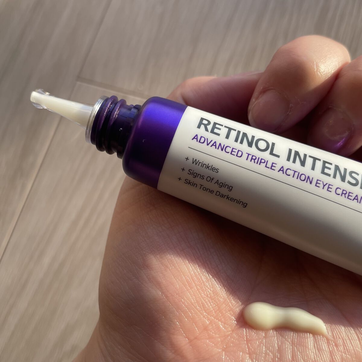 レチノールインテンシブ アドバンスドトリプルアクションアイクリーム/SOME BY MI/アイケア・アイクリームを使ったクチコミ（3枚目）