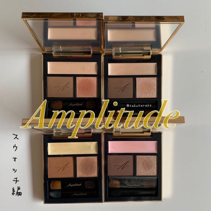 コンスピキュアス アイズ/Amplitude/アイシャドウパレットを使ったクチコミ(1枚目)