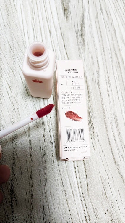 チューインガムベルベットティント/KIRSH(キルシー)/リップティントを使ったクチコミ(3枚目)