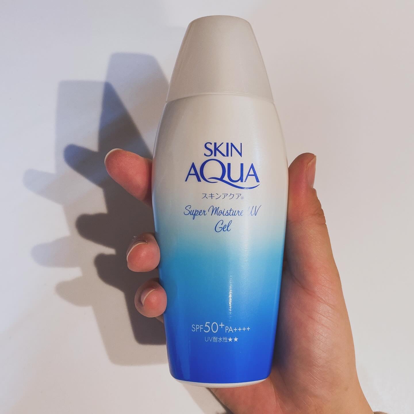 スキンアクア スーパーモイスチャージェル/スキンアクア/日焼け止めジェルを使ったクチコミ（1枚目）