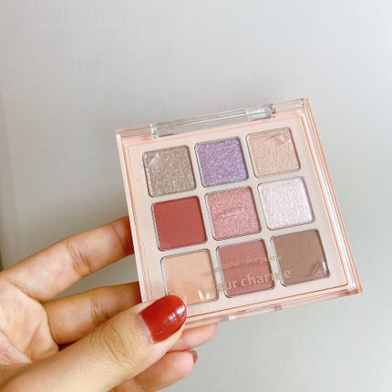 マテリアルカラーパレット/leur charme/アイシャドウパレットを使ったクチコミ(4枚目)