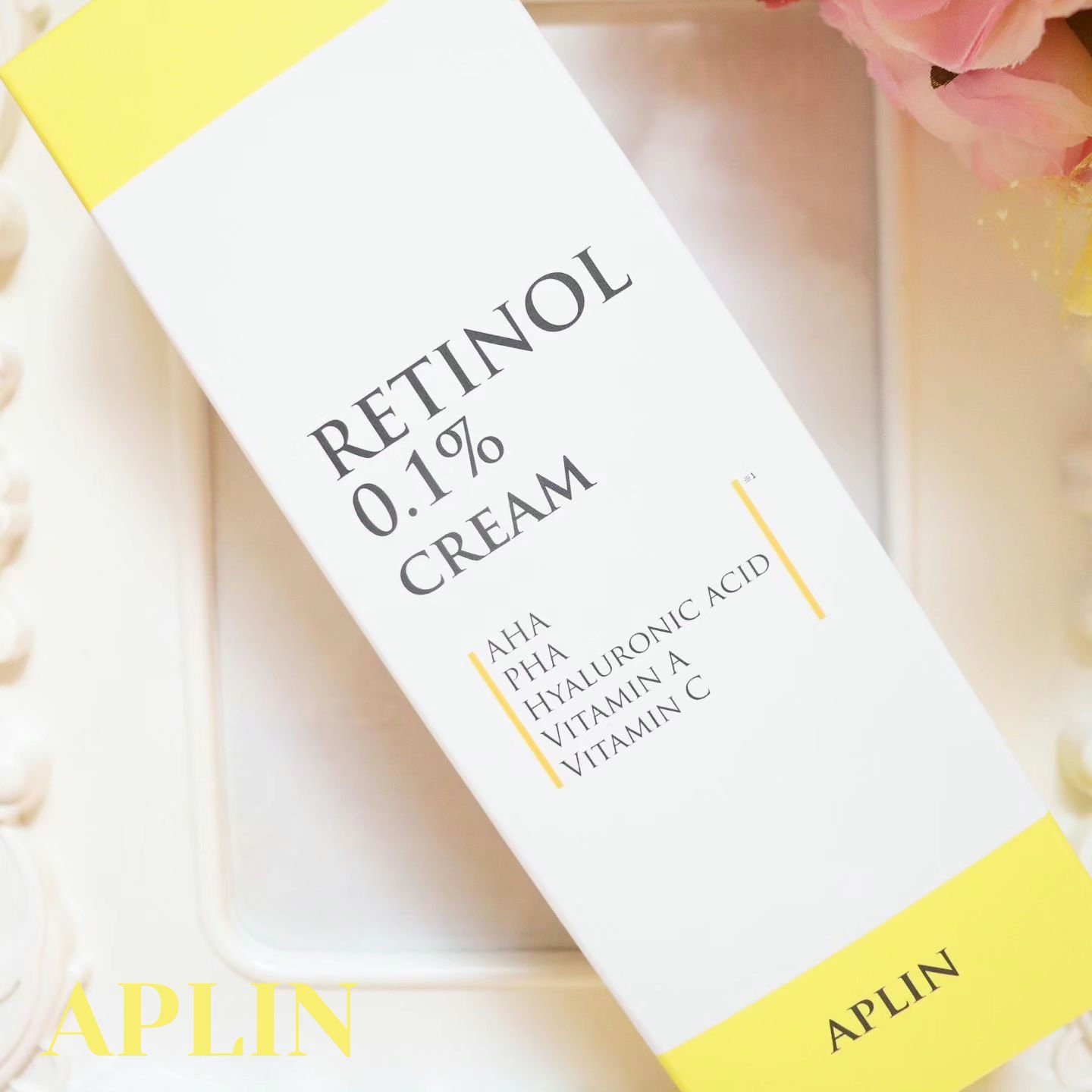 レチノール0.1クリーム/APLIN/フェイスクリームを使ったクチコミ（1枚目）