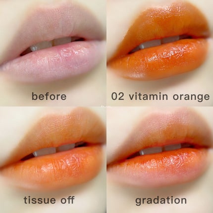 カラーフォーミーリップティント/myroink/リップティントを使ったクチコミ(6枚目)