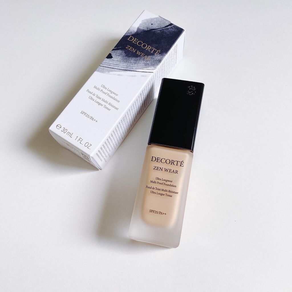 ゼン ウェア フルイド/DECORTÉ/リキッドファンデーションを使ったクチコミ(4枚目)