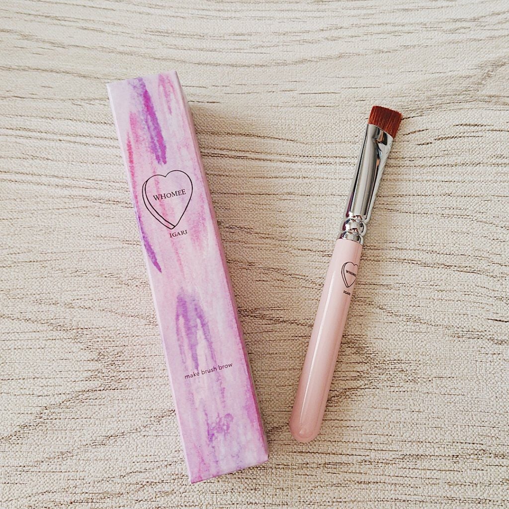 フーミー アイブロウブラシ 熊野筆/WHOMEE/メイクブラシを使ったクチコミ(1枚目)