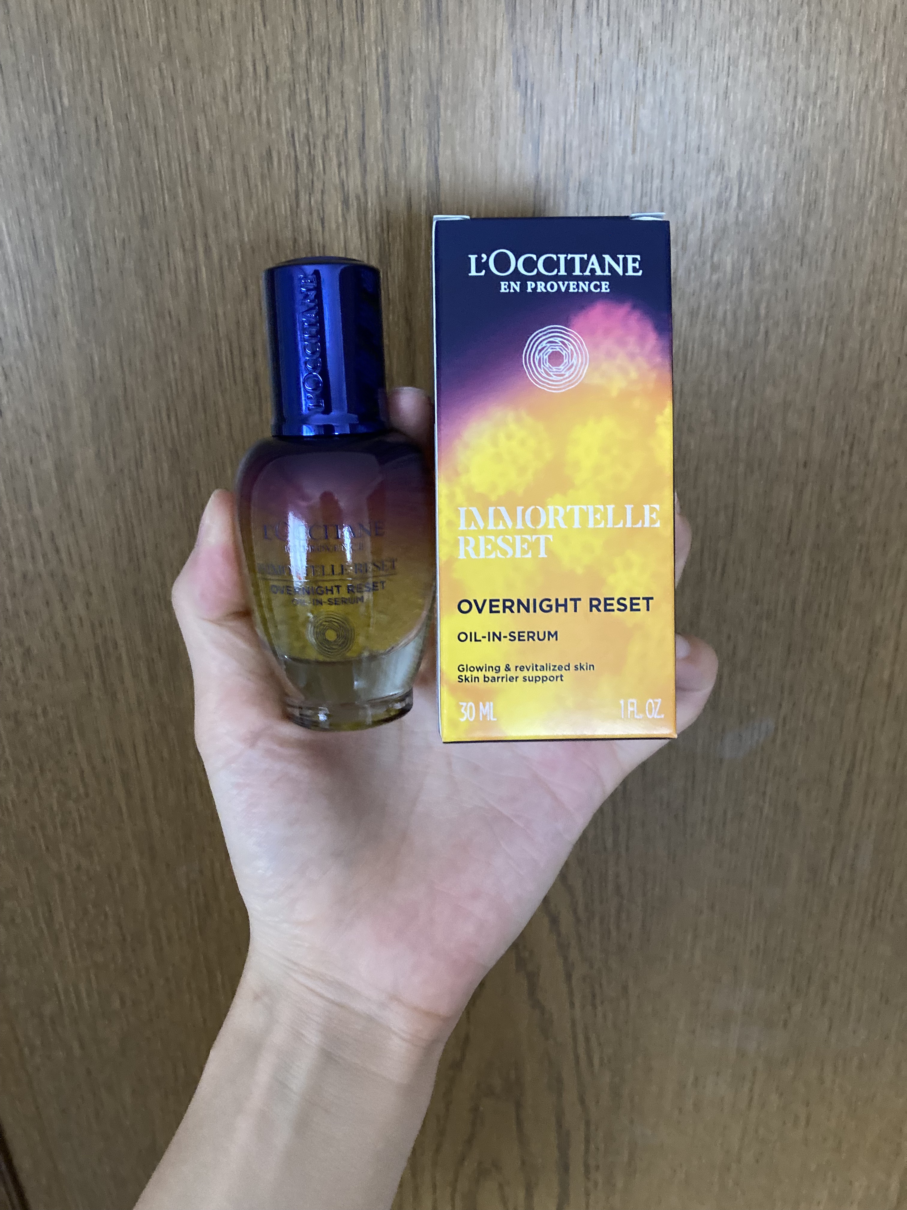 イモーテル オーバーナイトリセットセラム/L'OCCITANE/美容液を使ったクチコミ（1枚目）