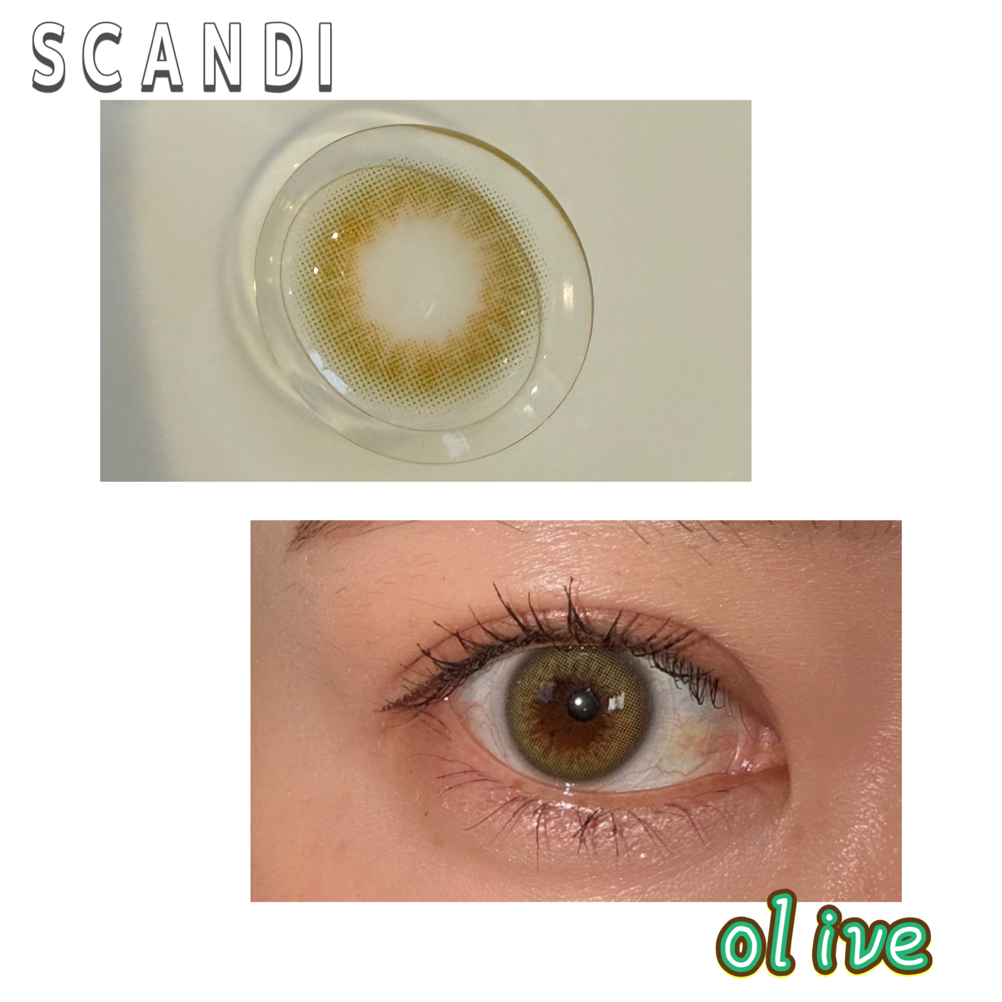 Glowy 1day/OLENS/ワンデー（１DAY）カラコンを使ったクチコミ（3枚目）