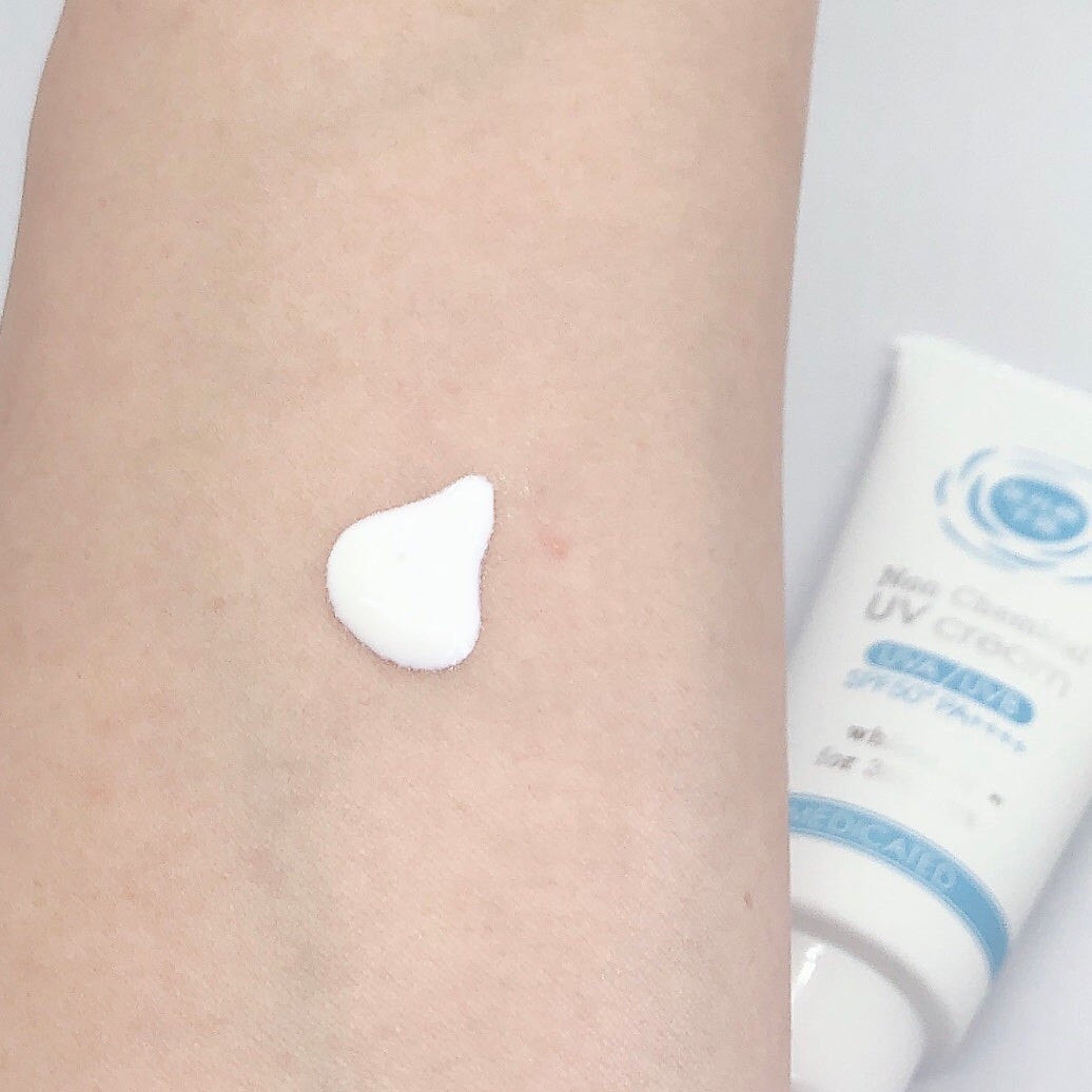 紫外線予報 ノンケミカル薬用美白UVクリームM/紫外線予報/日焼け止めクリームを使ったクチコミ(3枚目)