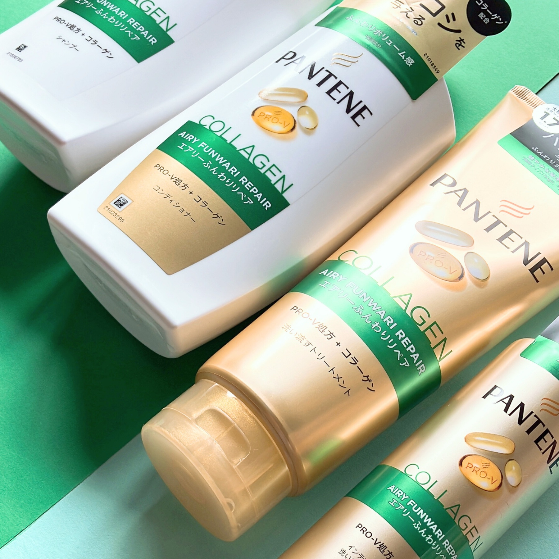 エアリーふんわりリペア シャンプー/コンディショナー コンディショナー400g/パンテーン/市販シャンプーを使ったクチコミ（1枚目）