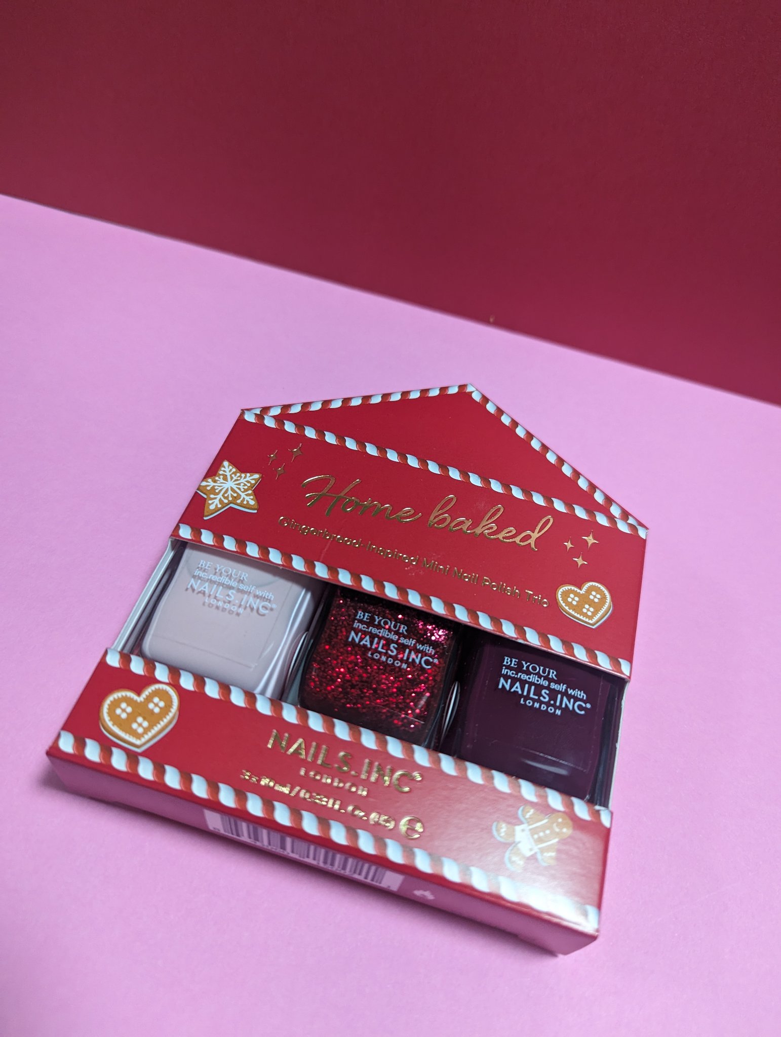 ネイルズインクホームベイクドトリオキット/nails inc./マニキュアを使ったクチコミ（1枚目）