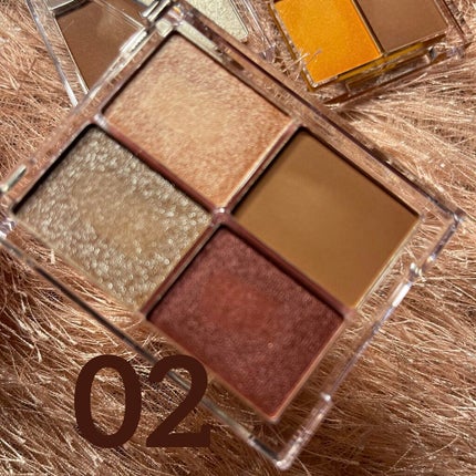 4色アイシャドウパレット/aZTK/アイシャドウパレットを使ったクチコミ(2枚目)