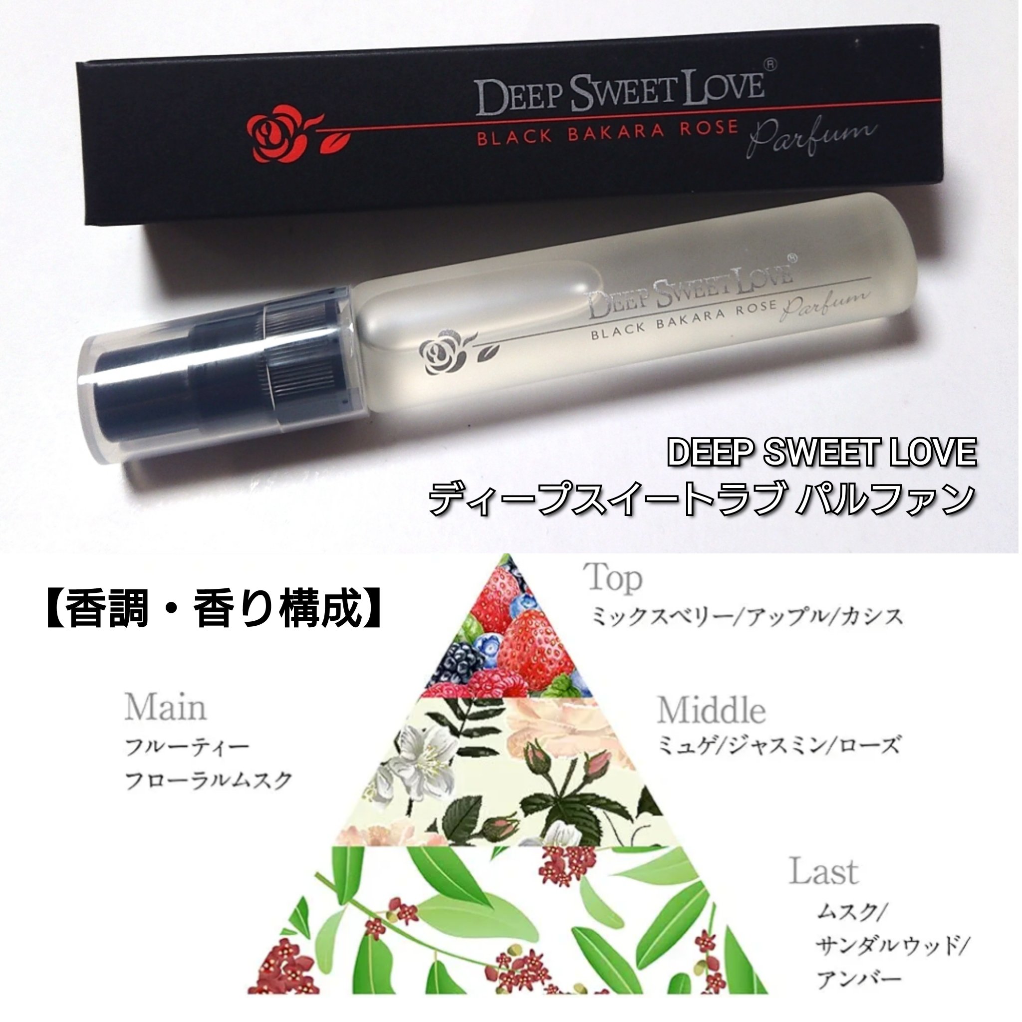 ディープスイートラブ パルファン/ディープスイートラブ/香水(レディース)を使ったクチコミ（2枚目）
