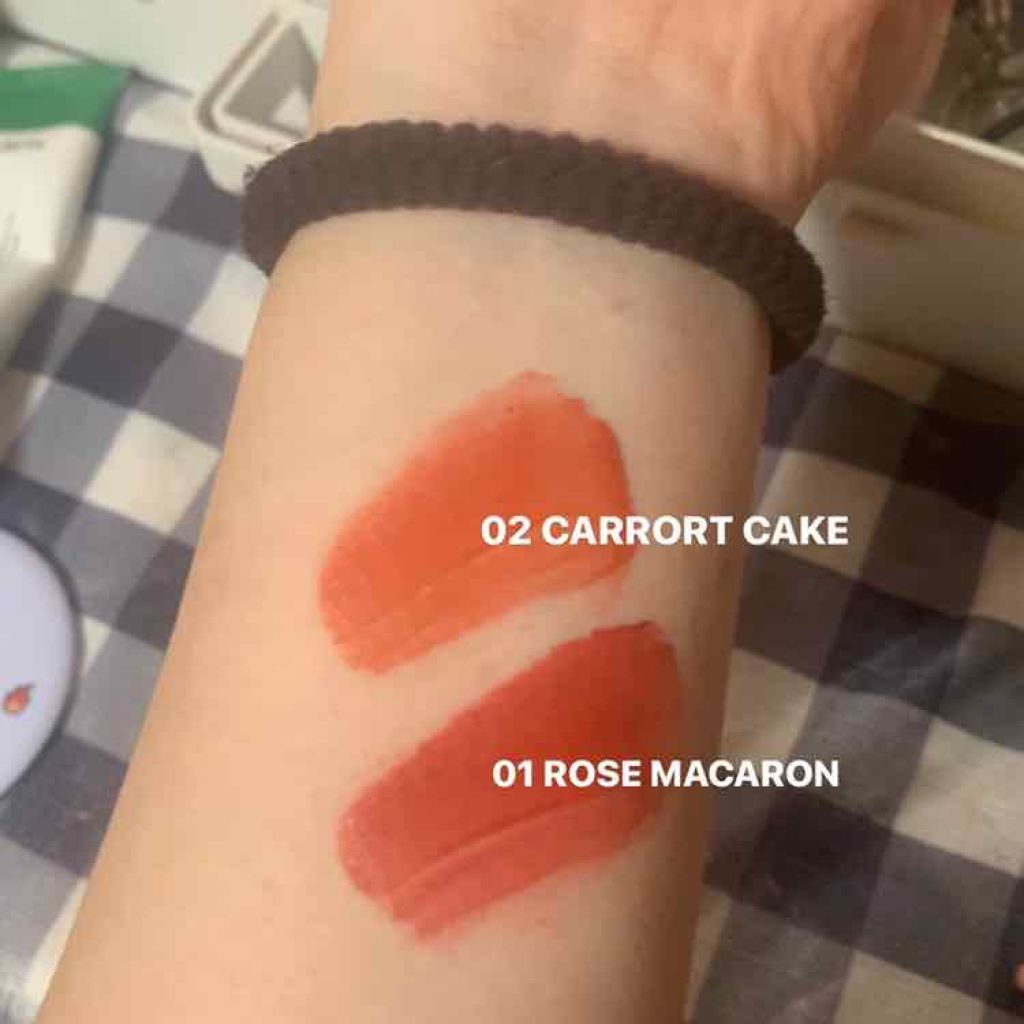 バイフラワートリプルメレンゲ ティント/ネイチャーリパブリック/リップティントを使ったクチコミ（1枚目）